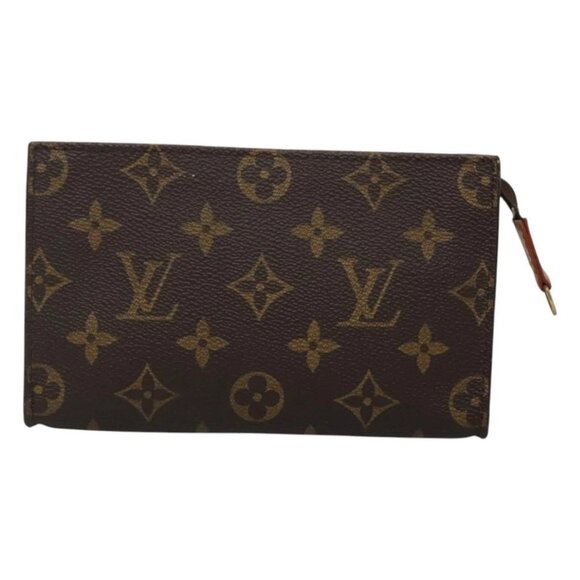 LOUIS VUITTON Monogram Bucket PM Accessory Pouch LV Auth